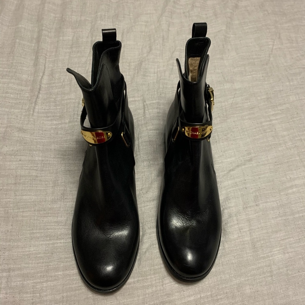 Michael Kors black booties